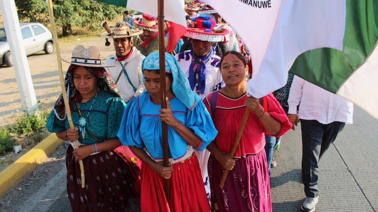 Caravan for Wixárika Dignity and Consciousness