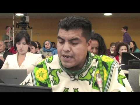  UNPFII - Wixarika Statement at UN Permanent Forum on Indigenous Issues (Español 2011)