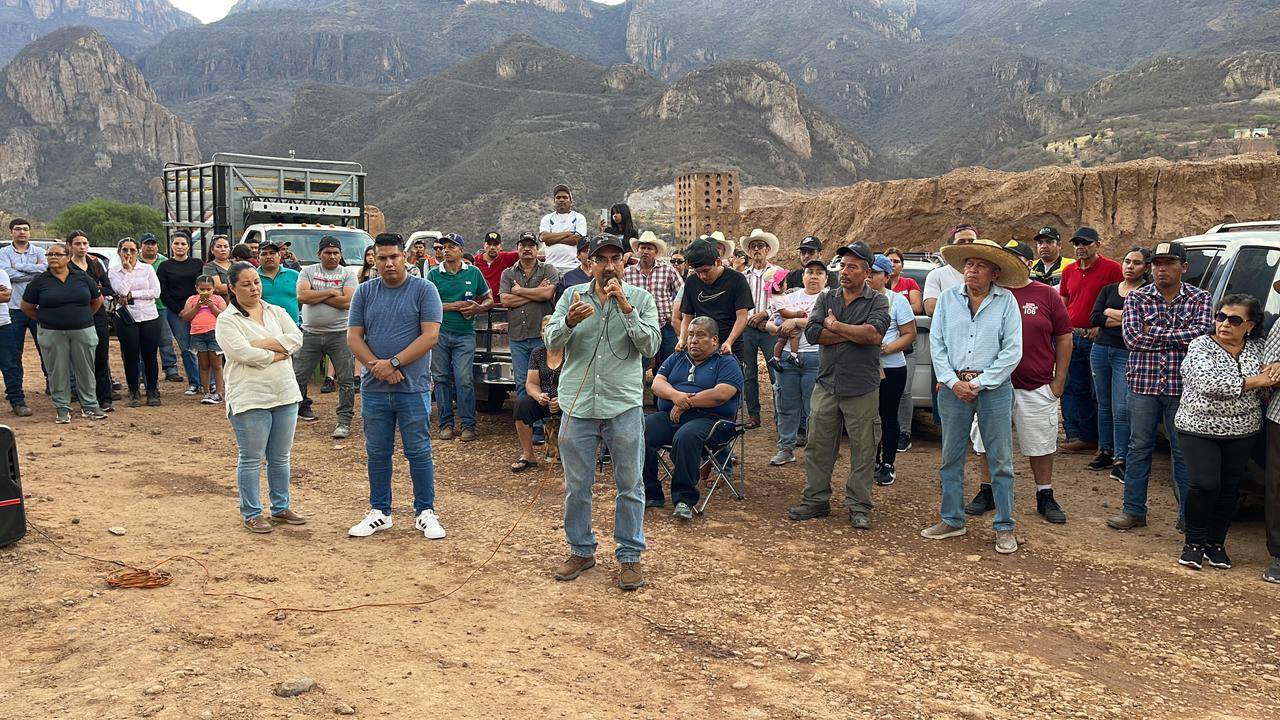 Mestizos en Bolaños en el bloqueo