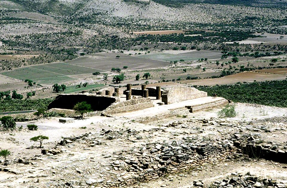 The ruins of La Quemada - Photograph ©Juan Negrín 1983-2018