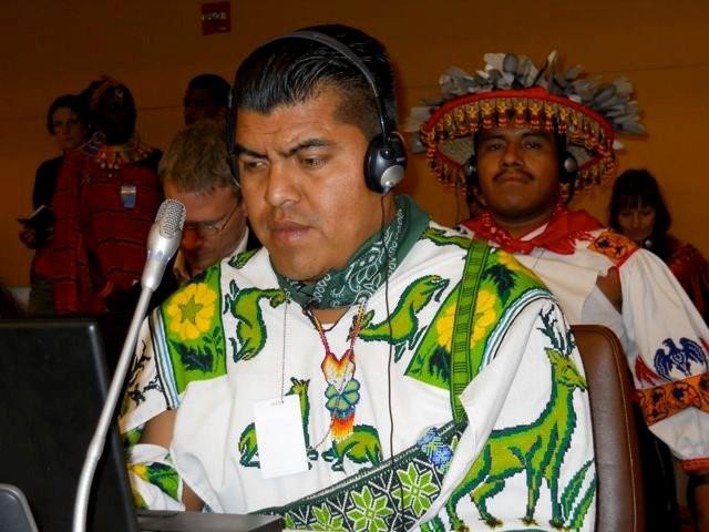 Santos de la Cruz and Filipe Serio at the UN Forum on Indigenous Peoples 