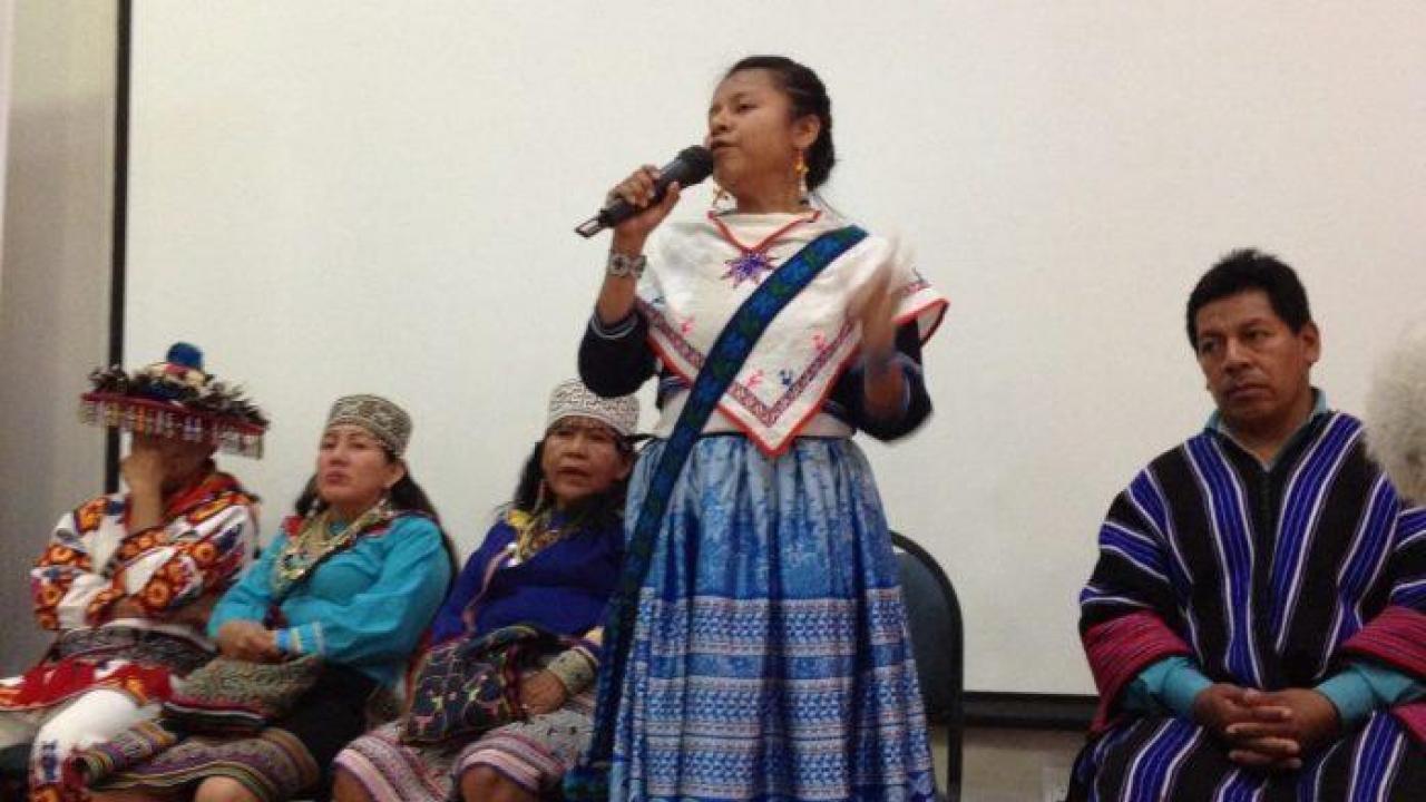 Closing of Sacred Plants in the Americas Conference. Photo Courtesy Chacruna Archives, 2018.