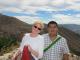 Maude Barlow atop Cerro Quemado with Santos de la Cruz 2010