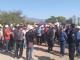 This is the third time ranchers from Huajimic stop the lawyers from the Wixarika community from recovering the land. April 12, Huajimic, Nayarit. | Photo: Twitter @CNI_Mexico