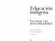 Educación Indígena en torno a la interculturalidad