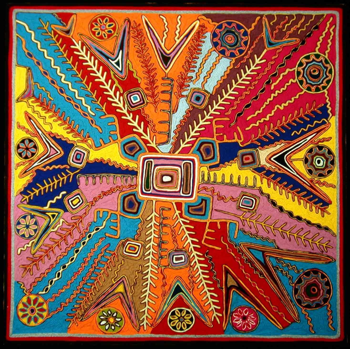 Yarn Paintings | Wixárika Research Center