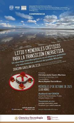 Litio y minerales crítico para la transición energética