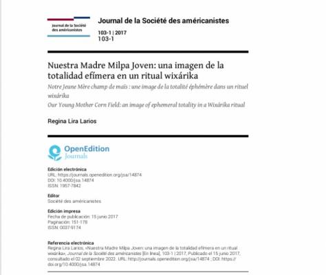 Nuestra Madre Milpa Joven