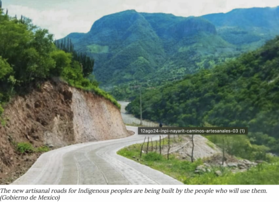 Artisanal roads in Jalisco