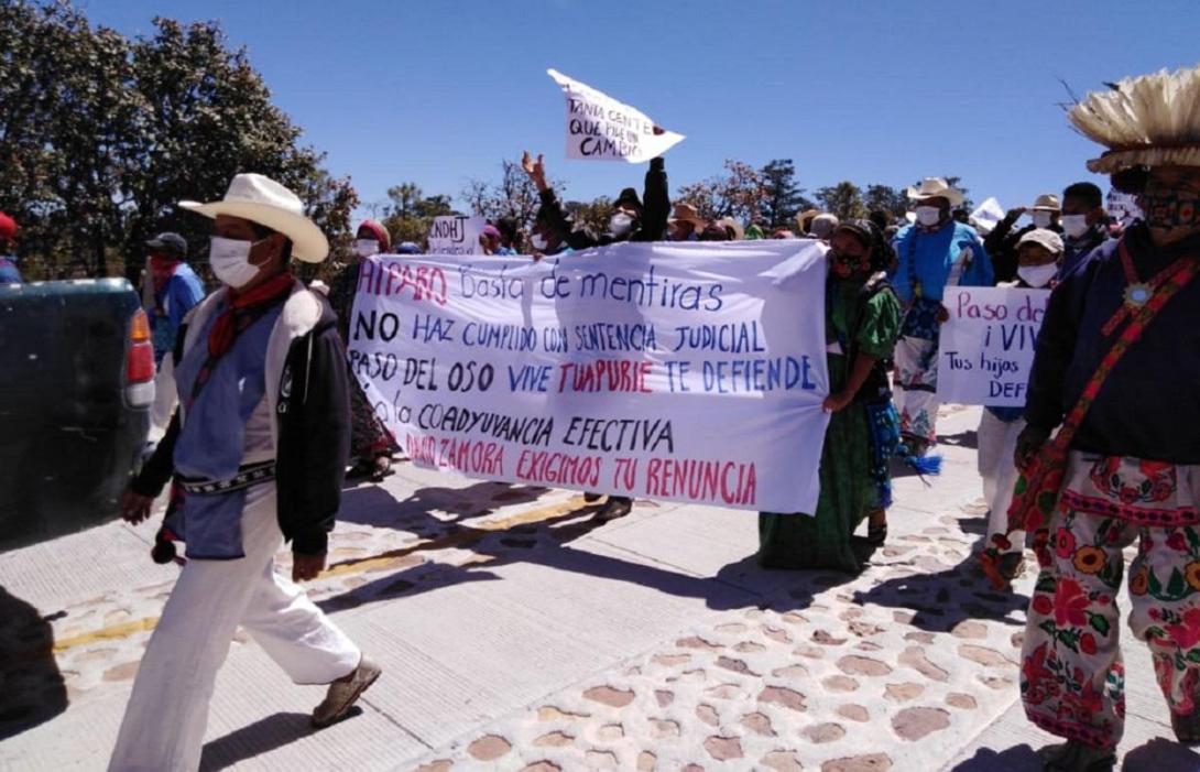 Tuapurie Protesta - Fotografía Croníca de Hoy Jalisco 2021