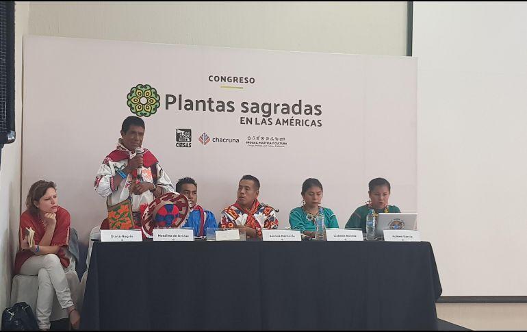 Inauguracion del Congreso de Plantas Sagradas