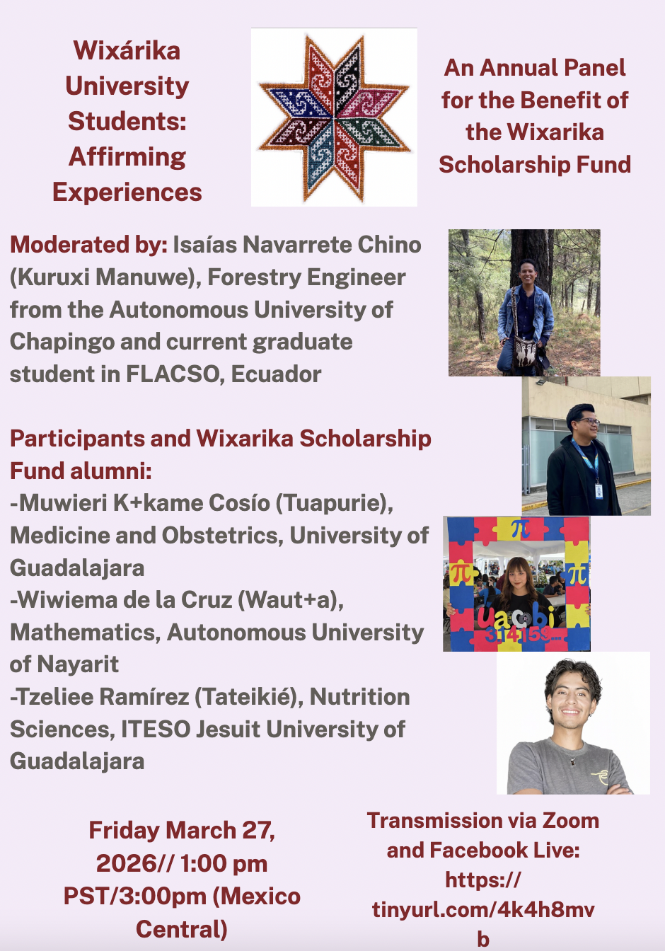 Wixarika Scholarship Fund Fundraiser
